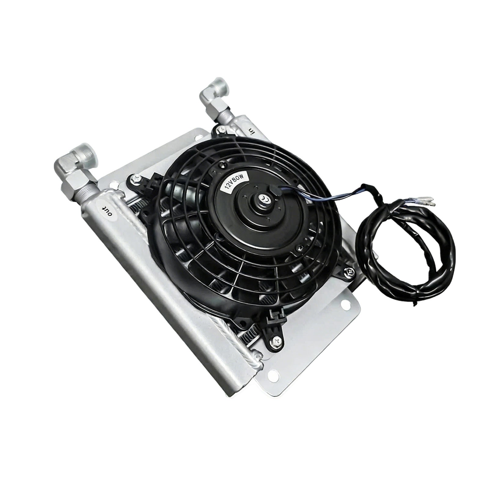 Radiator Plus Hydraulic Fan For AGT Mini Excavators 1-1.8 Ton Cooler Breeze NEW