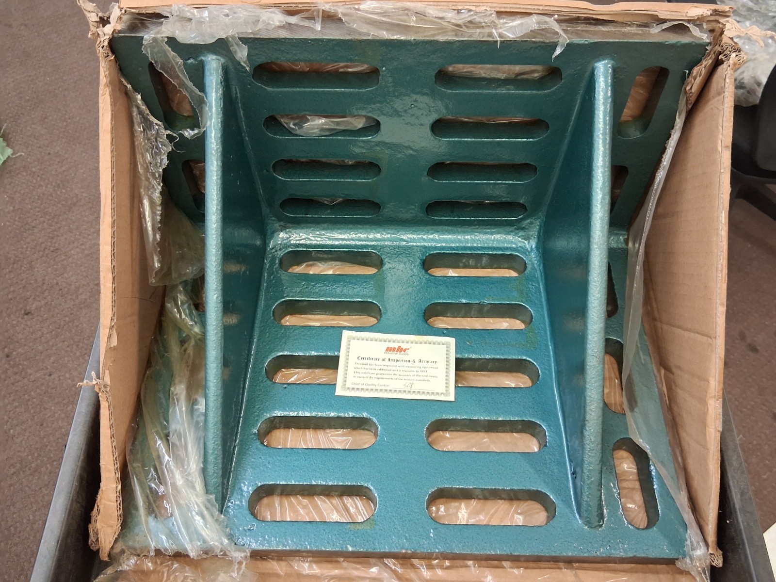 Interstate Iron Machined Angle Plate 16″ Wide x 9″ Deep 82823311