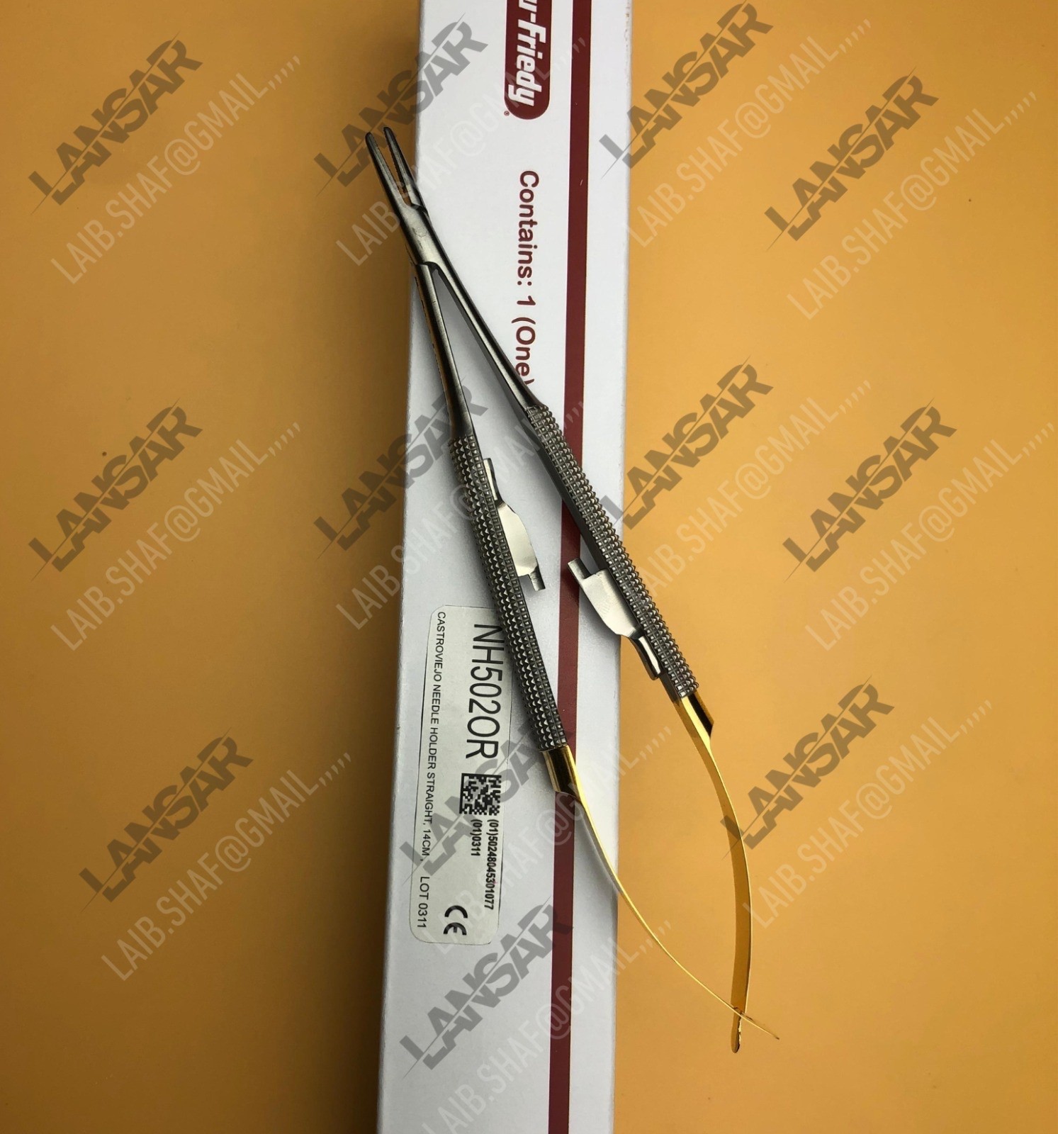 Hu Friedy Castroviejo Needle Holder Perma Sharp™ 14cm