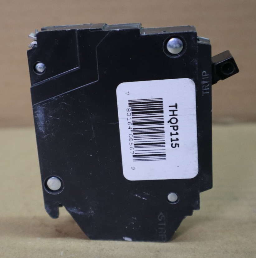 5 GE THQP115 15A 120V 1 POLE TYPE TQP CIRCUIT BREAKER