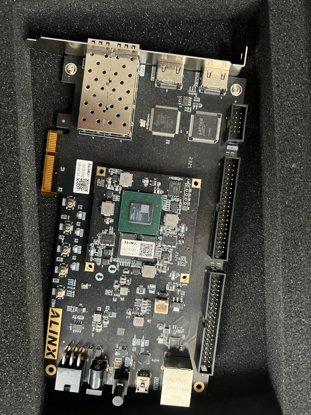 ALINX AX7A035B Artix-7 FPGA Development Board PCIe HDMI Gigabit Ethernet DDR3