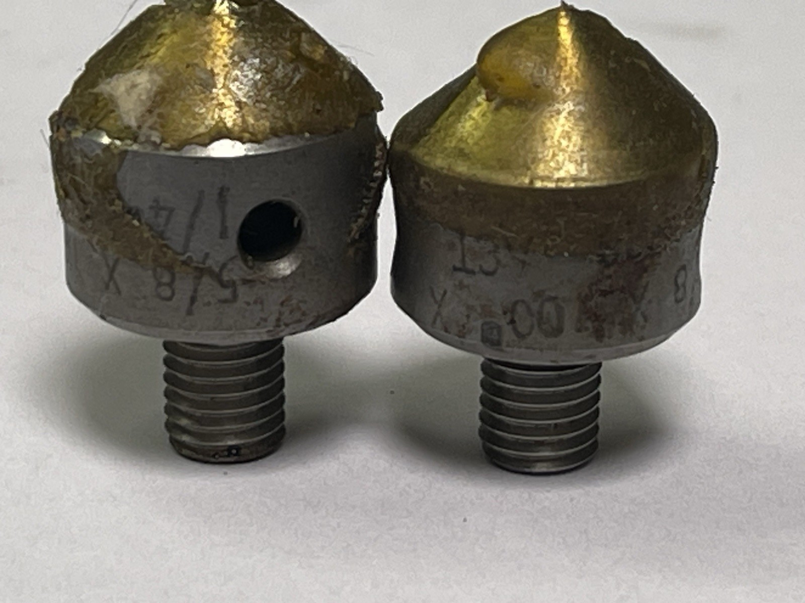ACT 5/8D x 100° HSS Dog Leg Tool Single Flute Countersink 1/4-28 Qty.2 (26MY425)