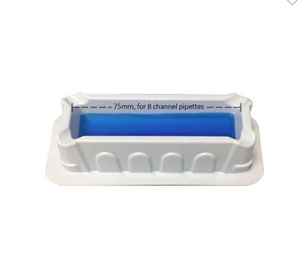 (200/Cs) OLYMPUS 8-Channel 10mL Solution Reagent Reservoirs 5/Bag Sterile 28-117