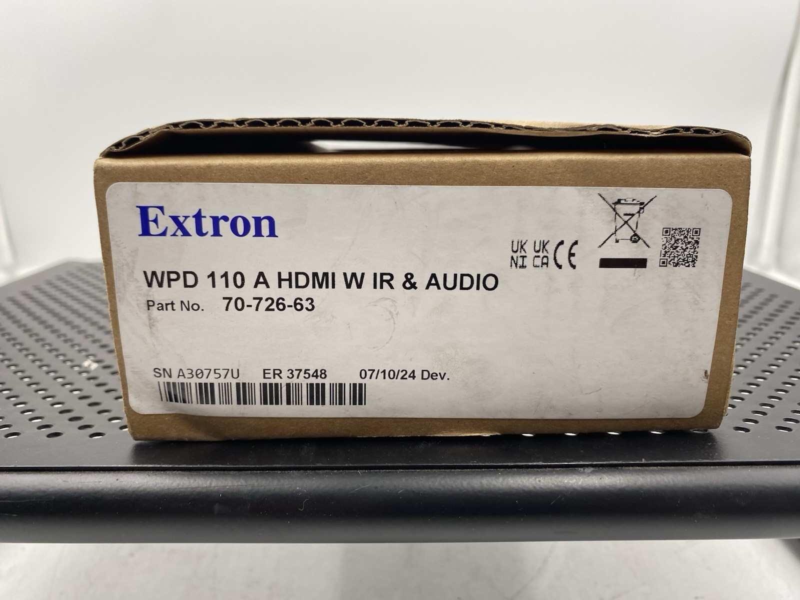 Extron WPD 110 A HDMI W IR & AUDIO 70-726-63