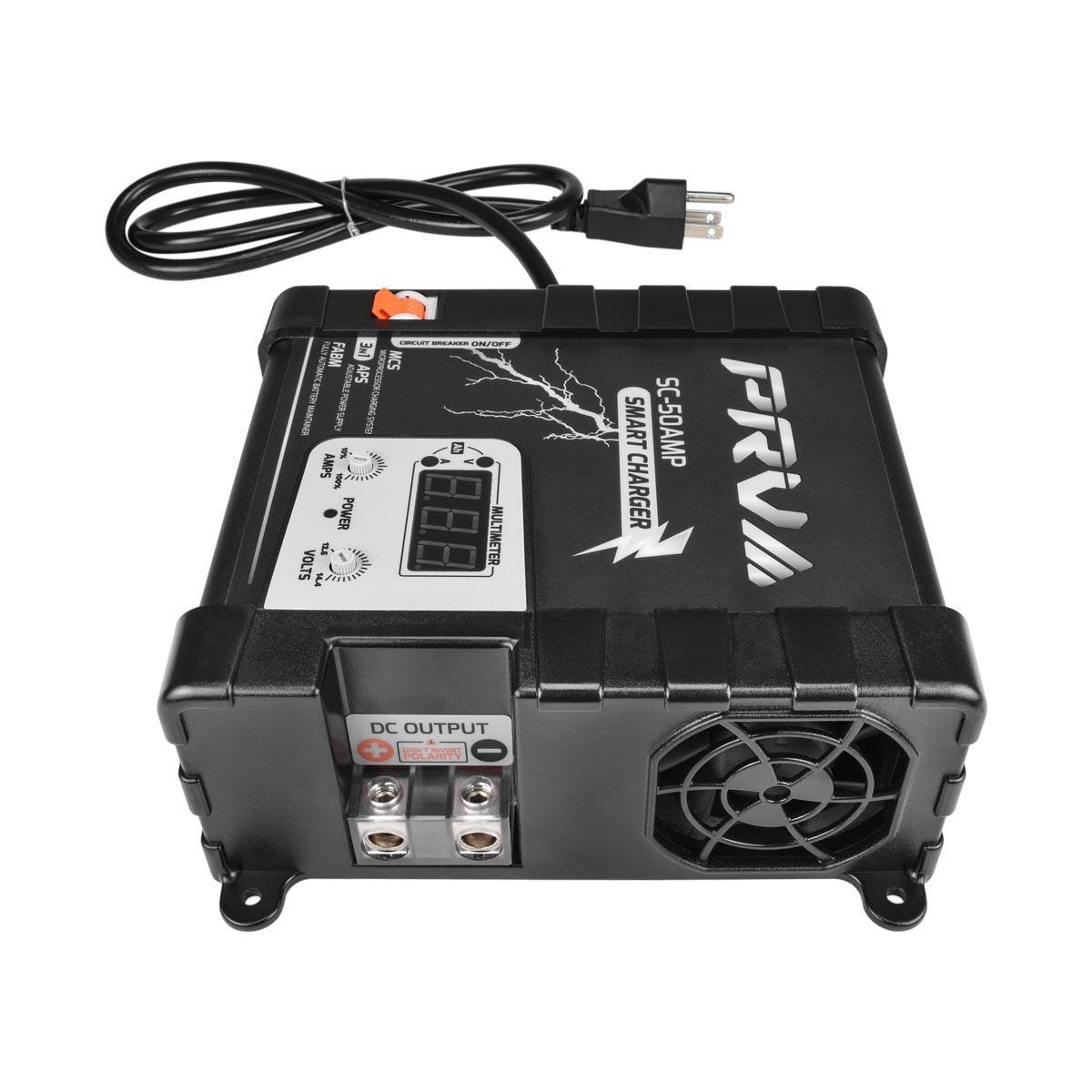 PRV Audio SC-50AMP Smart Charger 12V 50A