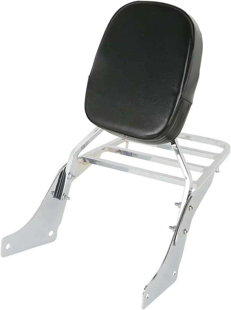 Backrest Detachable Sissy Bar W/Luggage Rack Backrest for Honda Shadow SABRE