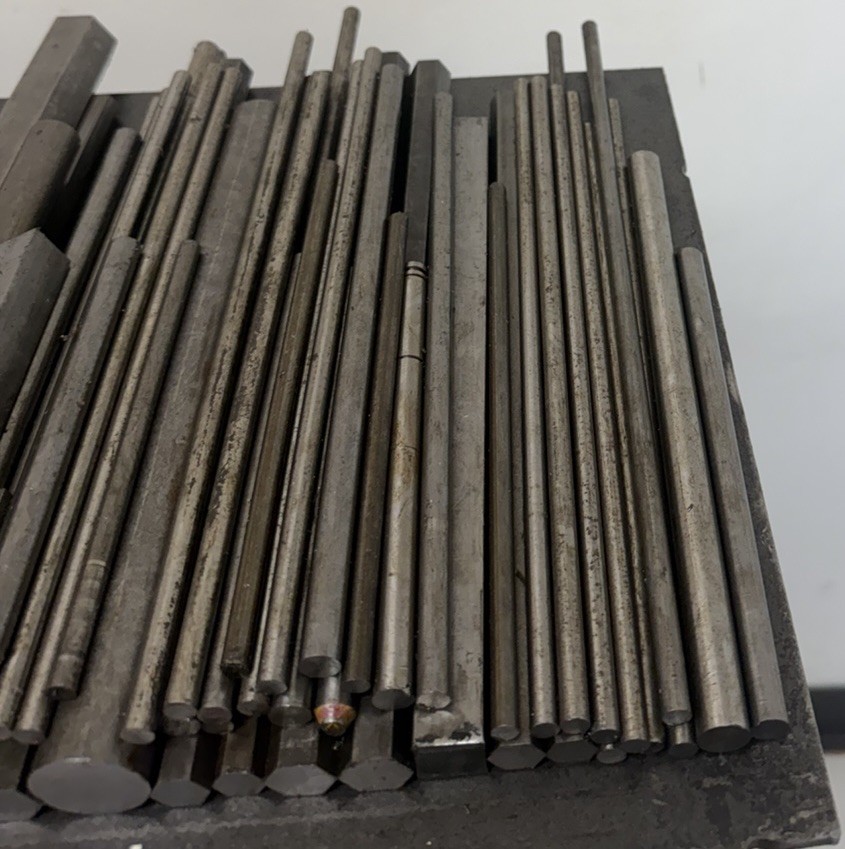 37.60 lbs Misc Carbon & Alloy Steel Round Bar Stock – Mixed Grades