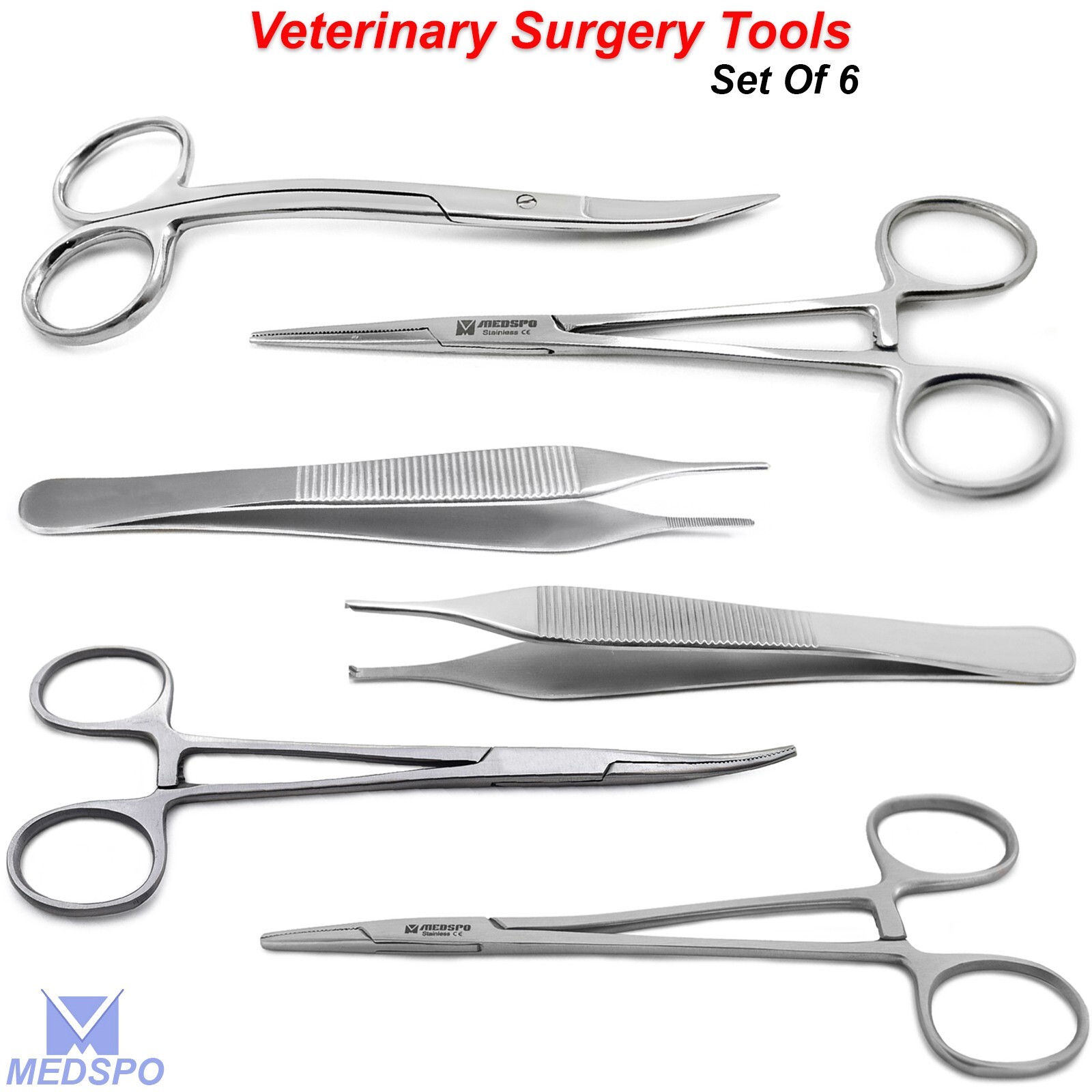 Surgical Student Surgical Dissecting Tools Veterinary & Suture Removal Tools Kit