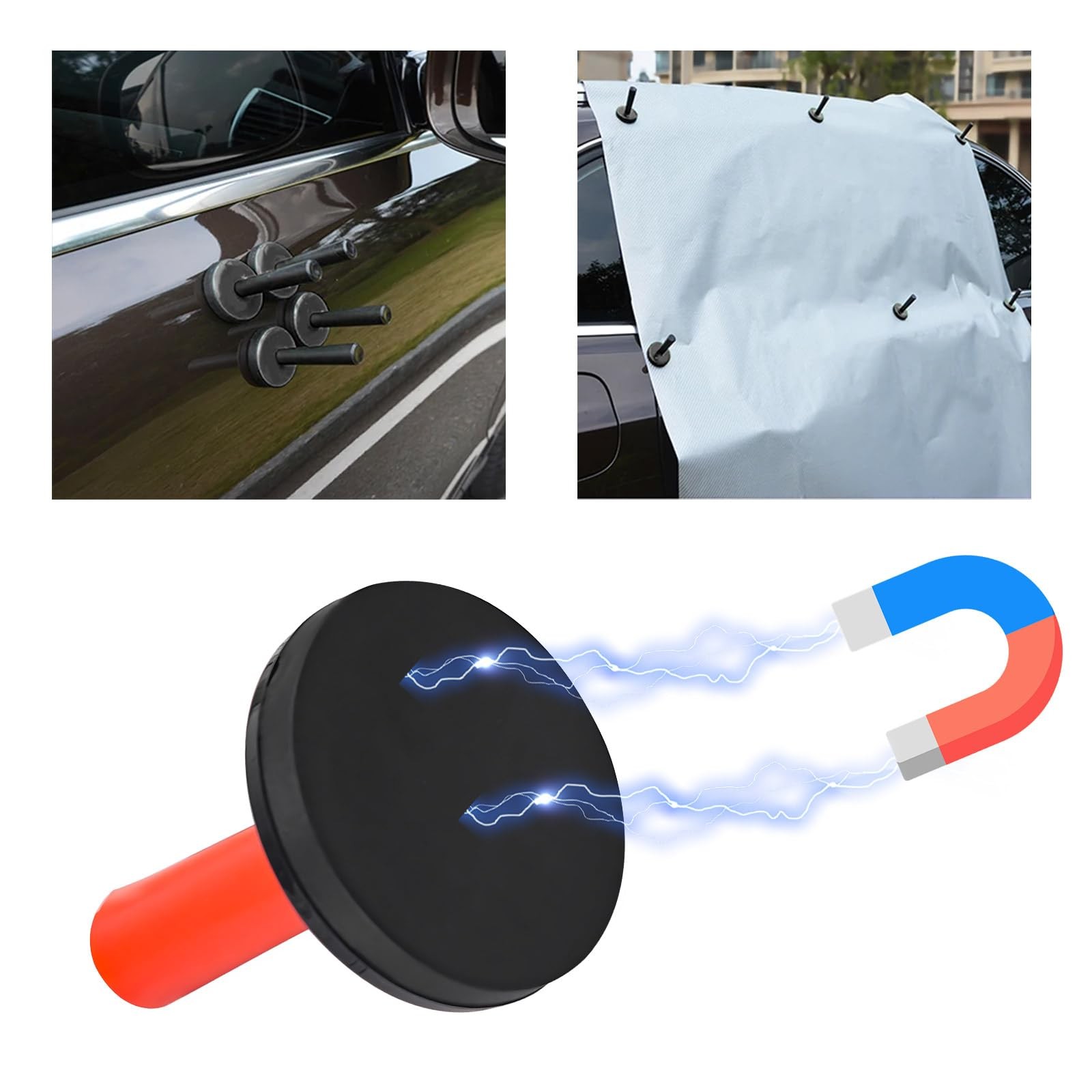 4PCS Vinyl Wrap Magnets for Cars Gripper Holder Tint Tool Auto Film for Sign