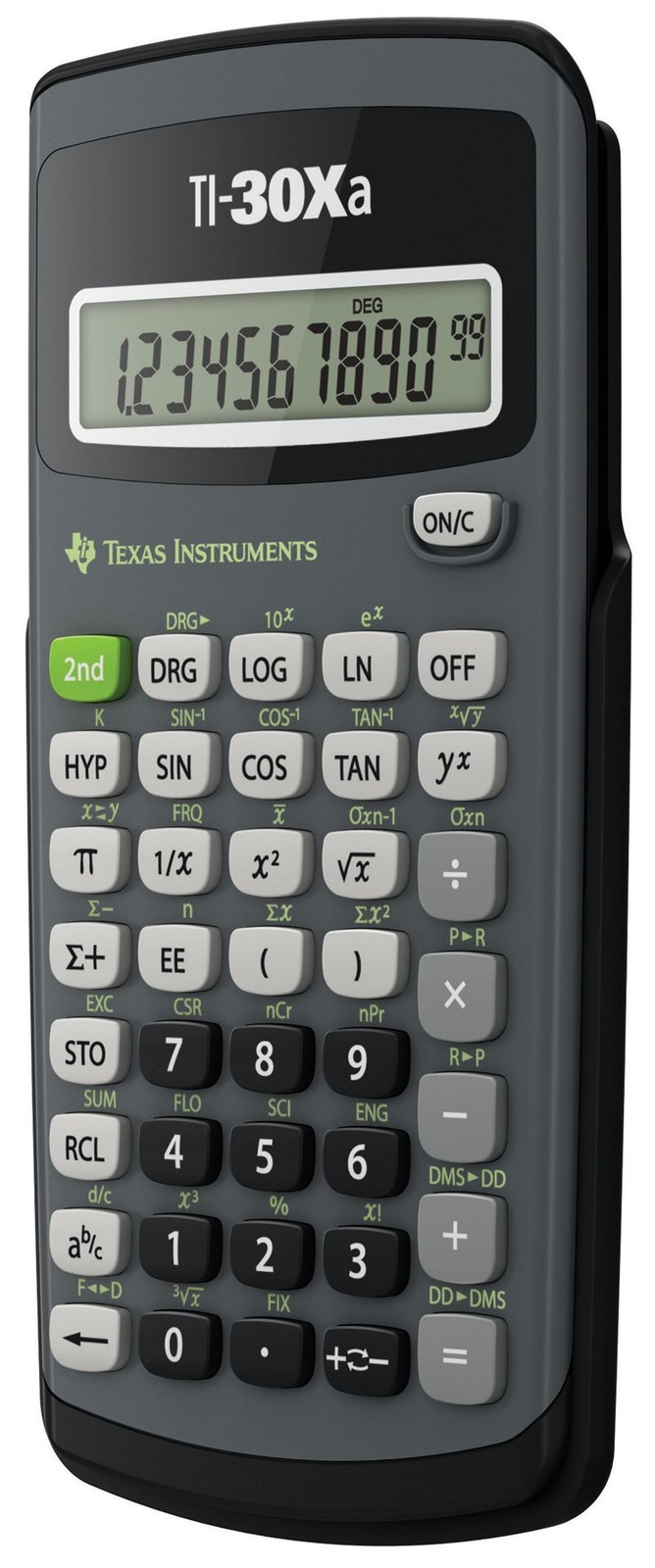 Texas Instruments TI-30Xa Scientific Calculator Pack of 1, Gray