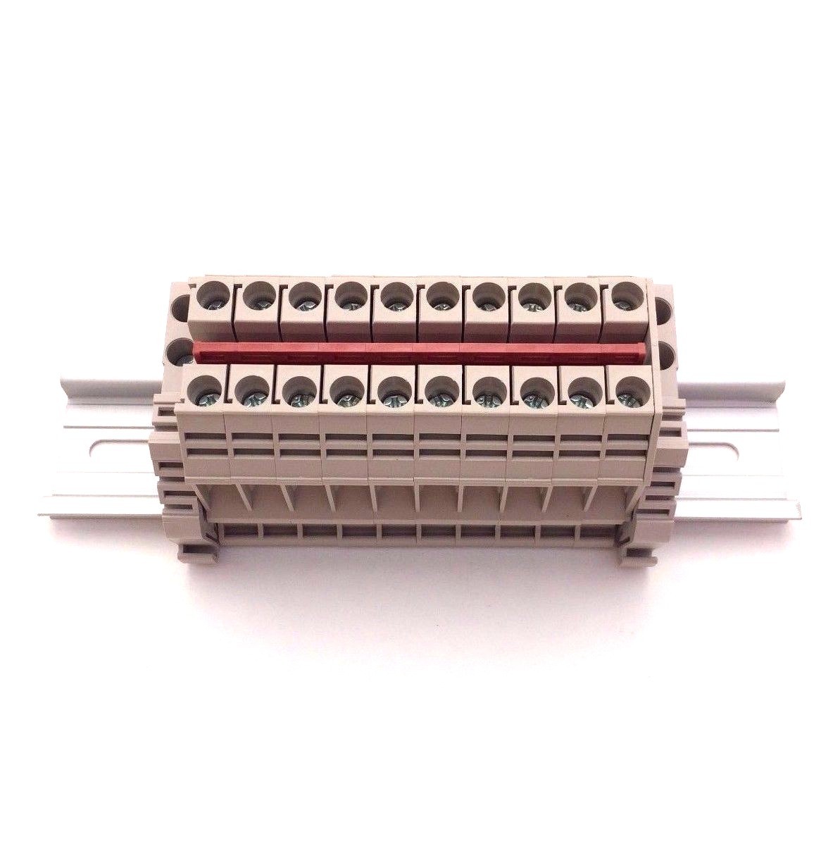 Solar Combiner Box Connector DIN Rail Terminal Blocks Dinkle 8AWG 50A 600V