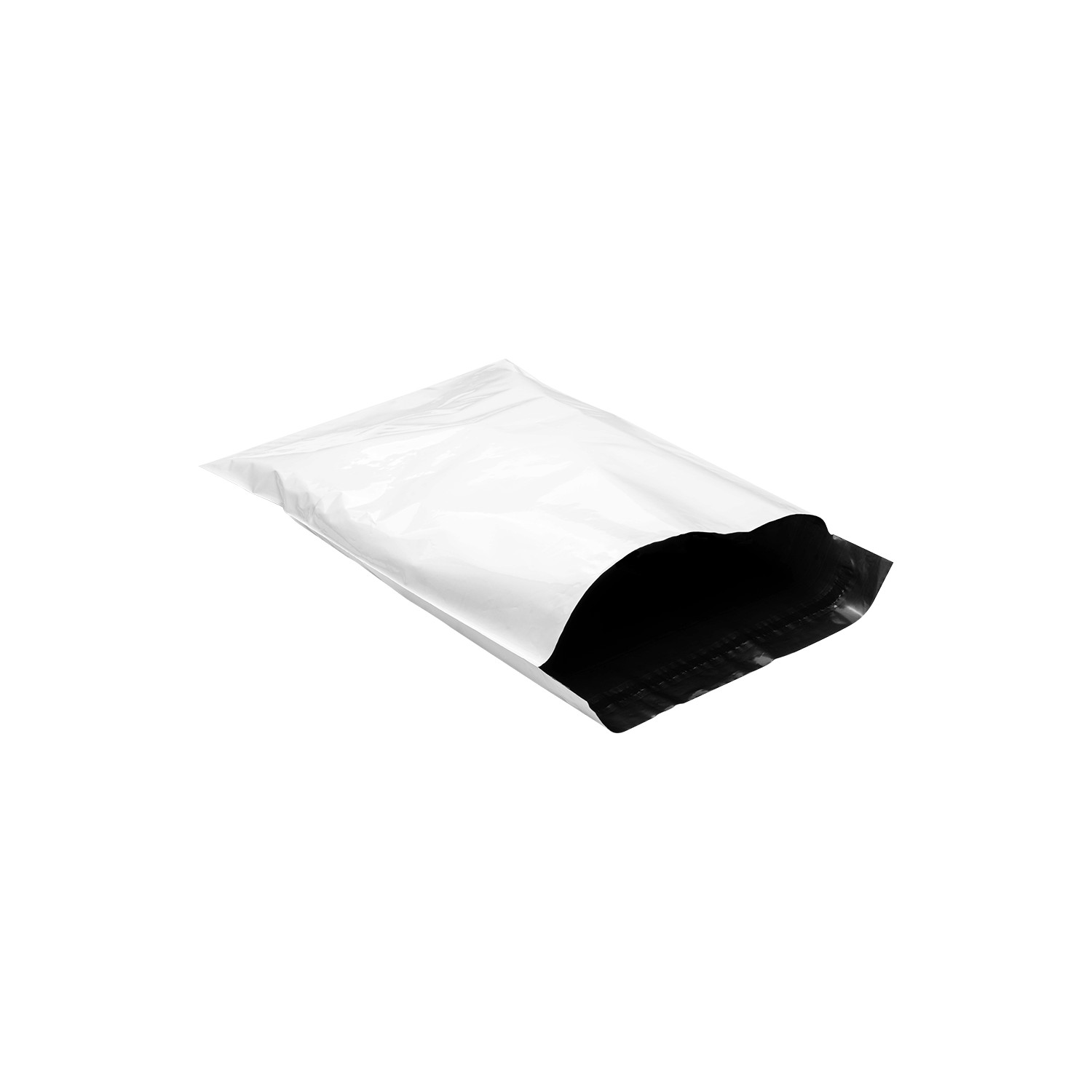 Karat 11”x15” Poly Mailers White, Tamper-Evident Adhesive Closure – 500 pcs