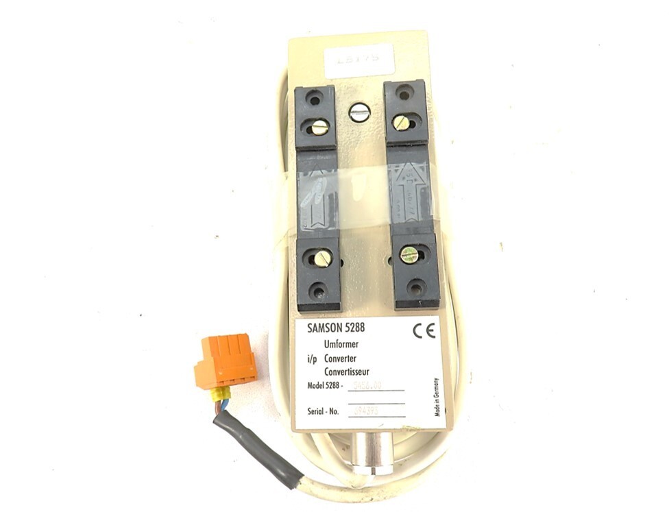 Samson 5288-5456.00 Samsomatic UmFormer Converter Input 0-20mA Output 0-4 Bar