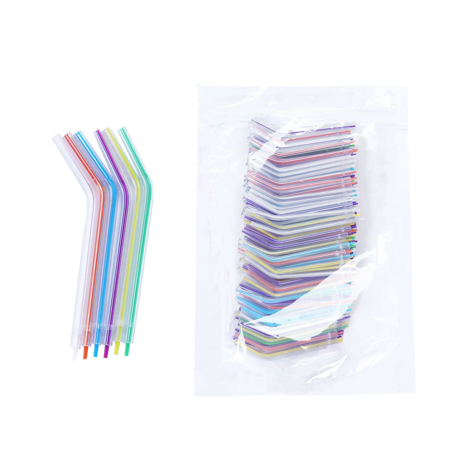 2000 (8 Bags) JMU Dental 3-Way Air Water Syringe Tips Disposable Spray Nozzles