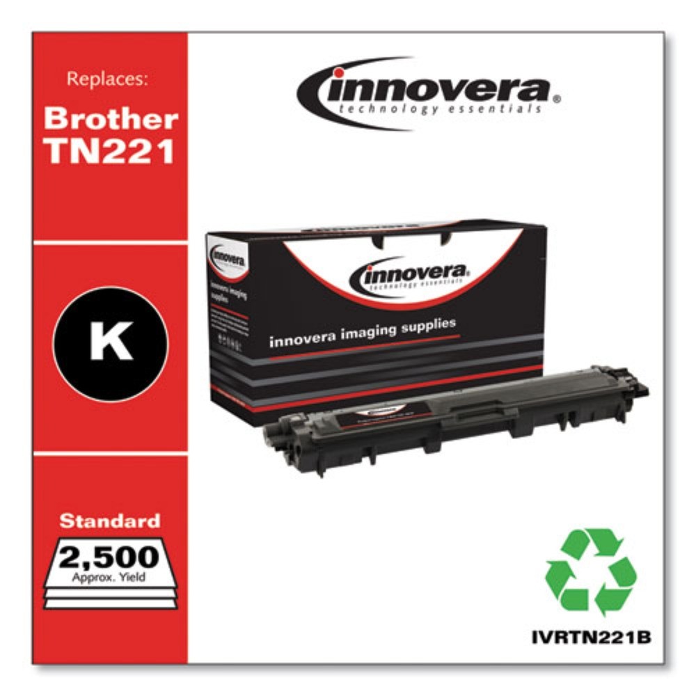 Innovera TN221B Remanufactured 2500-Page Yield Toner for TN221BK – BK New