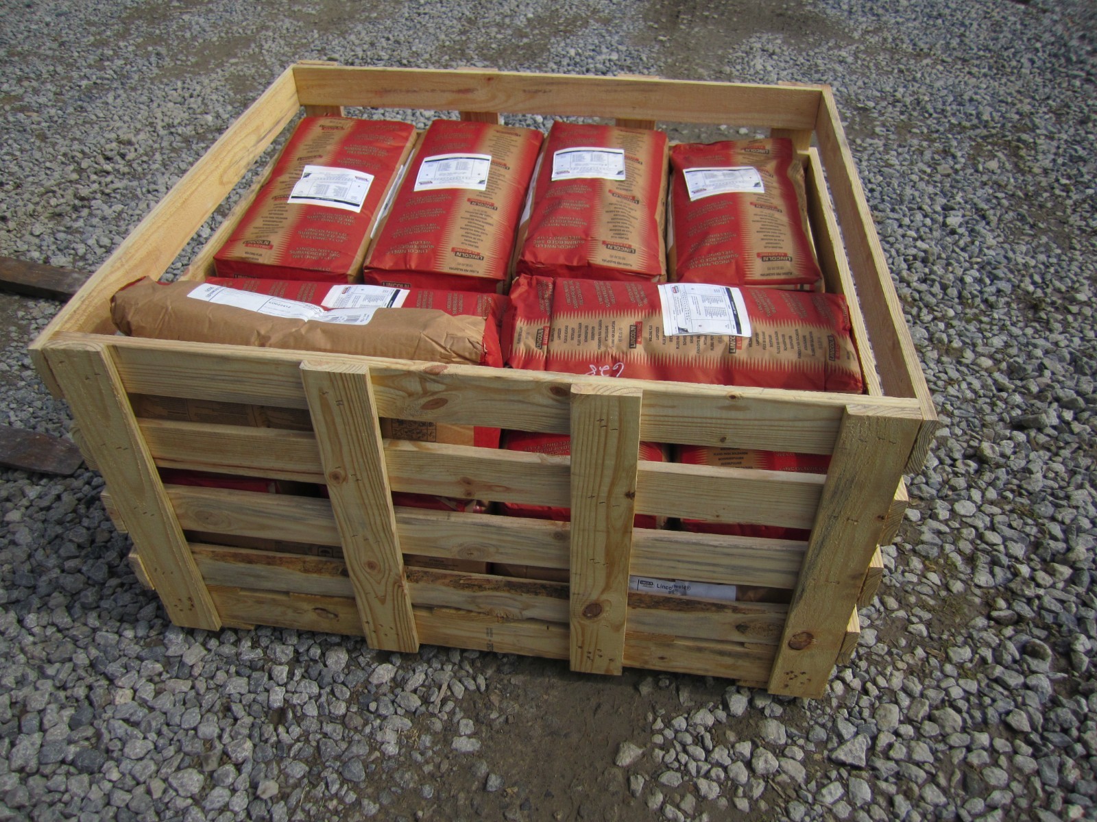 23 Bags Lincoln Electric Lincolnweld 96 50lbs Bags Submerged Arc Welding Flux