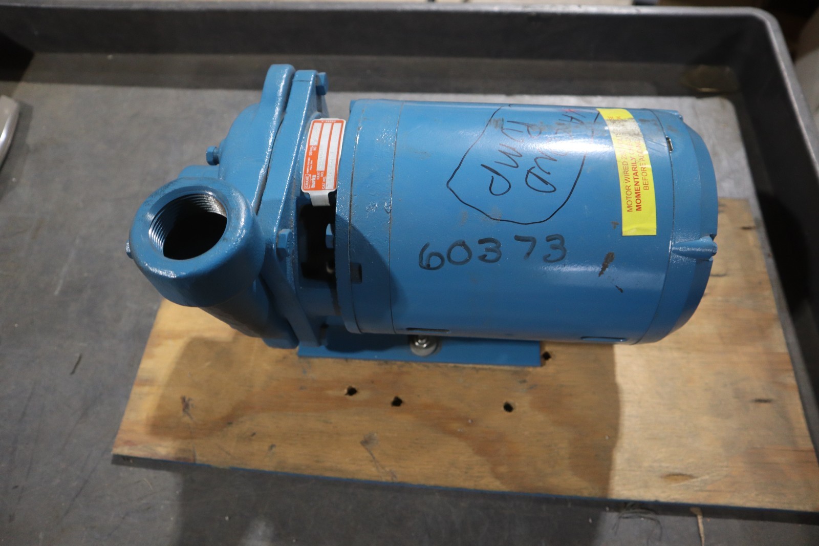 CIRCULATION BURKS G5 PUMP 33G5-1-1/4 230-440V 1/3 HP 3 PHASE – STOCK M-25CC