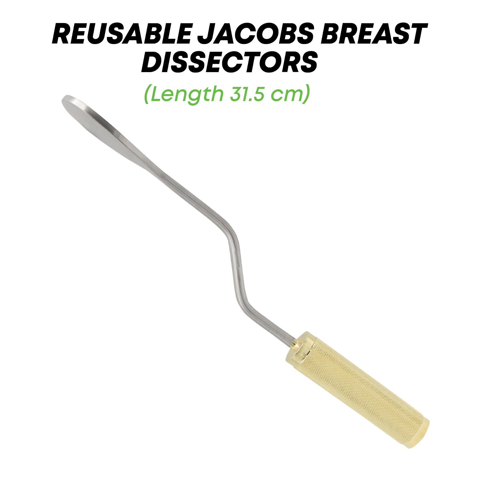 Jacobs Breast Dissectors Stainless Steel Plastic Surgery Instruments