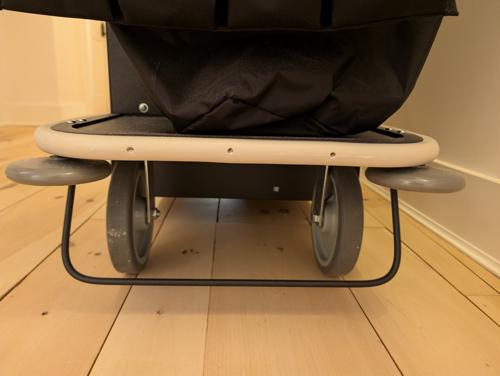 Forbes All Black Housekeeping Cart Model 2200-38