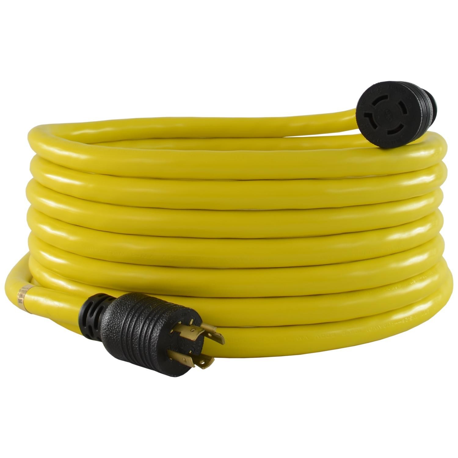 Conntek 25FT 20 Amp Generator Extension Cord NEMA L14-20 Twist Locking