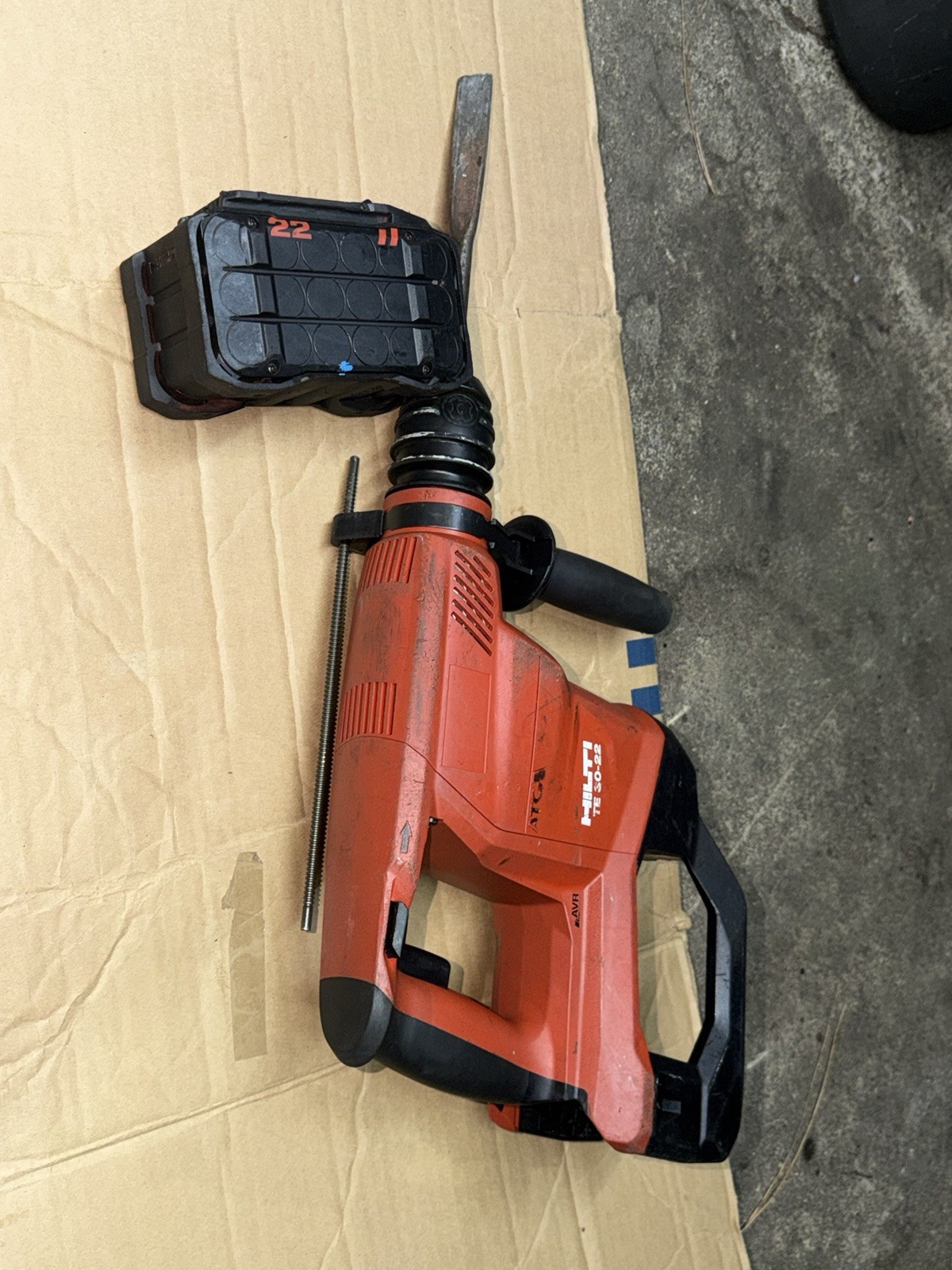 HILTI TE 30-22 NURON ATC & AVR Cordless Rotary Hammer Drill/B 22-255 Li-ion BATT