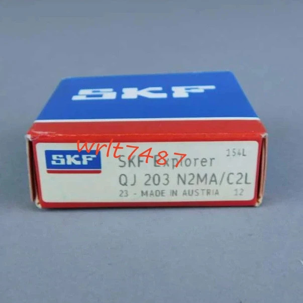 1PC SKF QJ 203 N2MA/C2L four point contact ball bearing