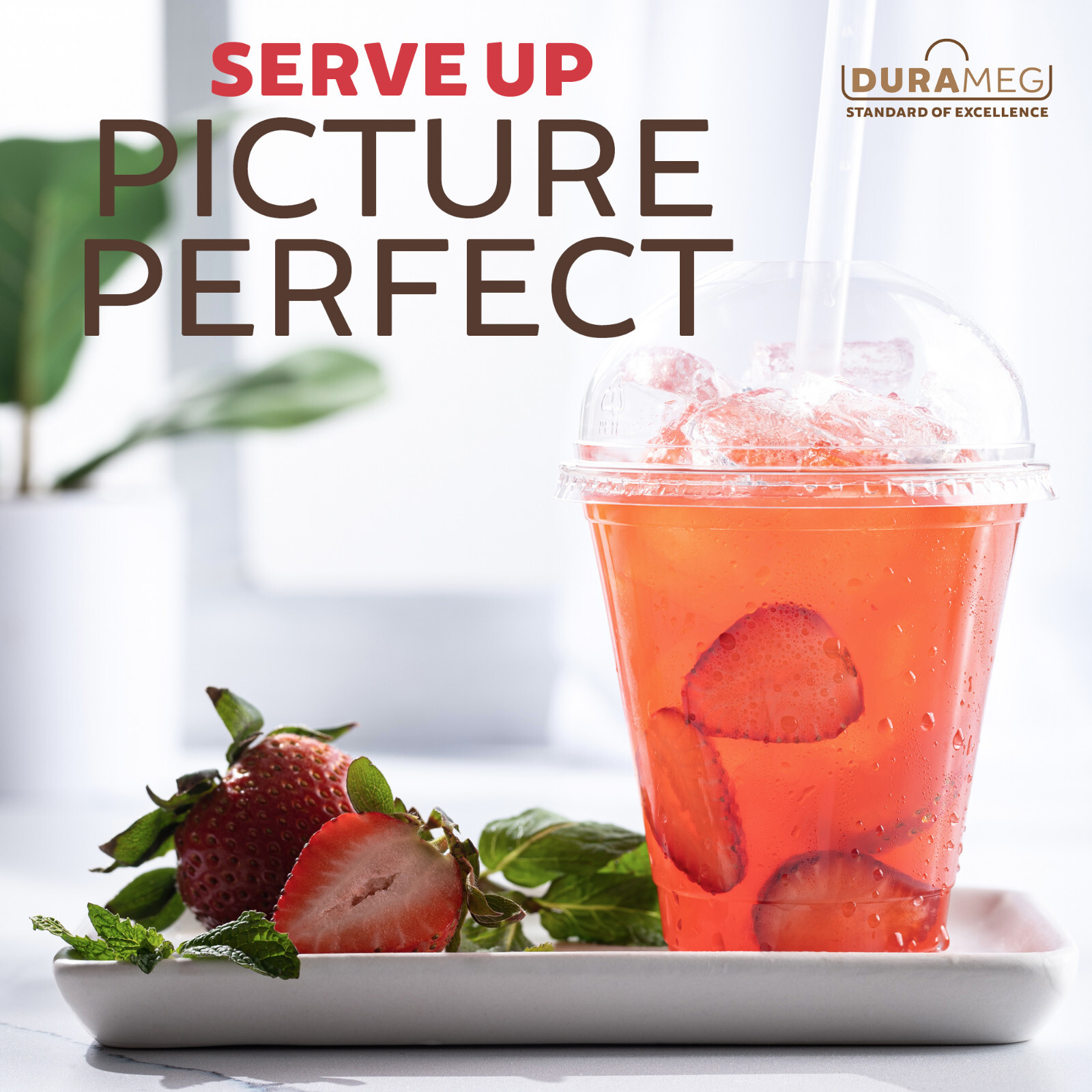 100 Clear 16 oz PET Cups with Dome Lids – Disposable for Smoothies & Treats