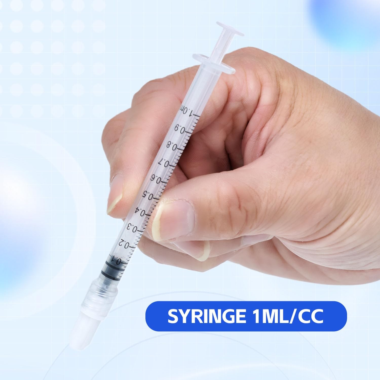 1ml Syringes Without Needles, 1cc Luer Lock Syringe – Disposable
