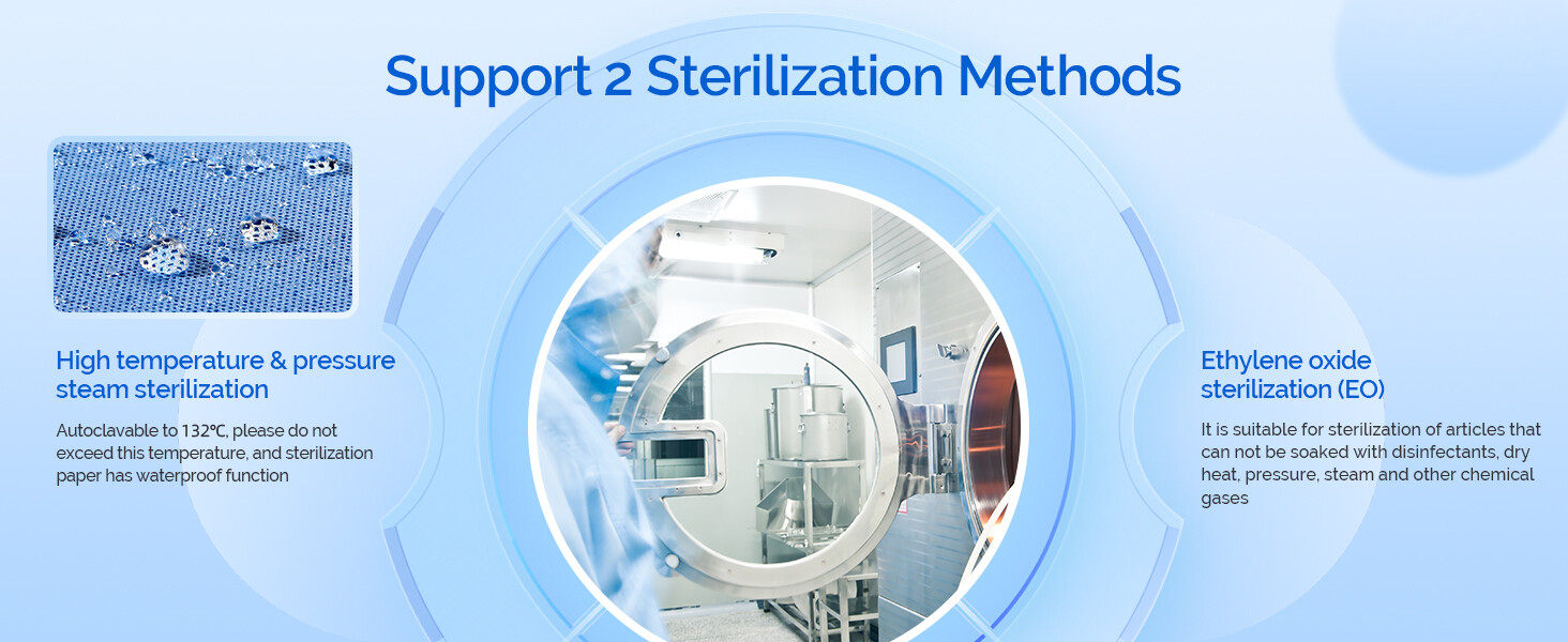 JMU Autoclave CSR Dental Sterilization Wraps, SMMS Non-woven Sterilization Sheet