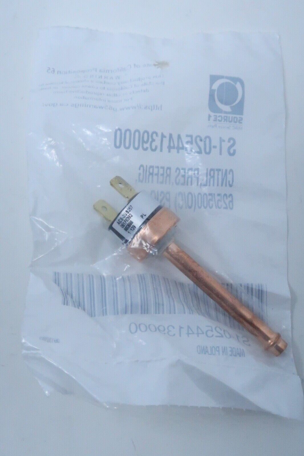 new SOURCE1 S1-02544139000 Pressure Control, Refrig, 625/500(O/C) PSIG
