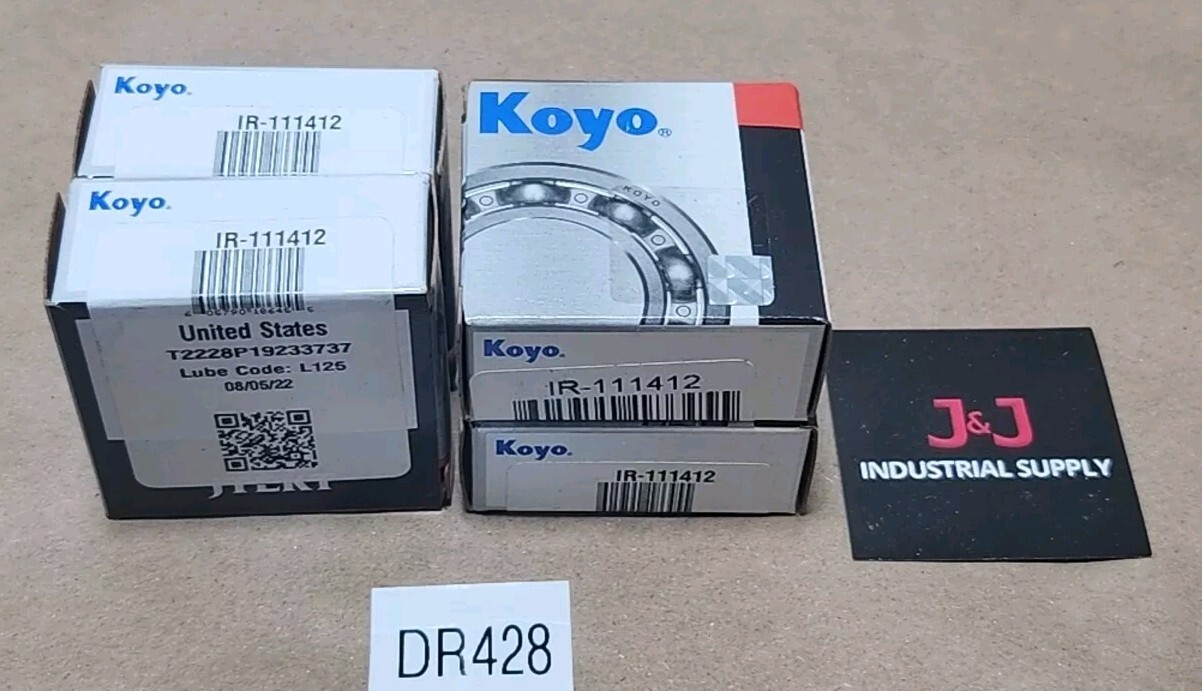 *BRAND NEW* [4] Koyo IR-111412 Inner Ring .69 ID .88 OD .75 W + Warranty!