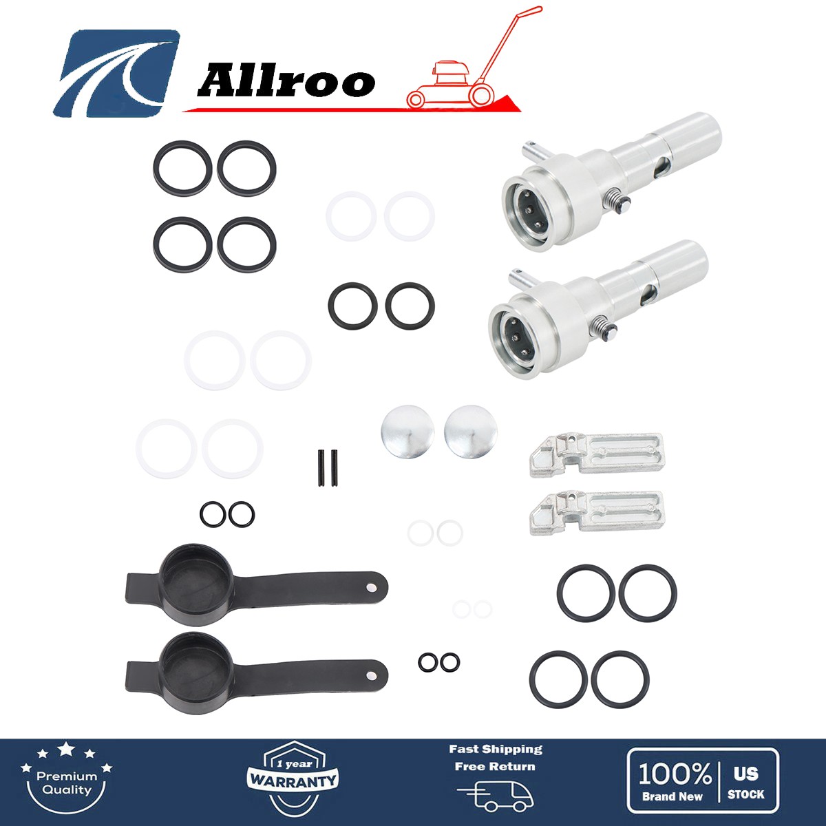 For John Deere RE206778 Hydraulic Coupler Conversion Kit