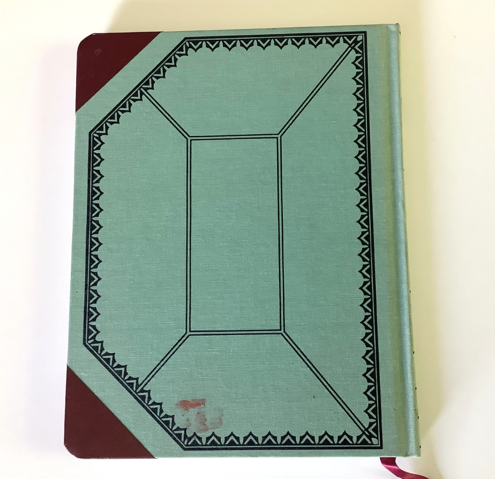 Boorum & Pease Vintage Account Book No. 37 3/8 R 150 Canvas Bound Record Ledger
