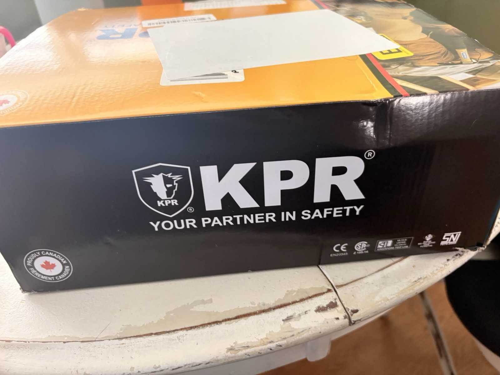 KPR Men’s M706 CSA Approved ESR 6” wide Size 10 Black