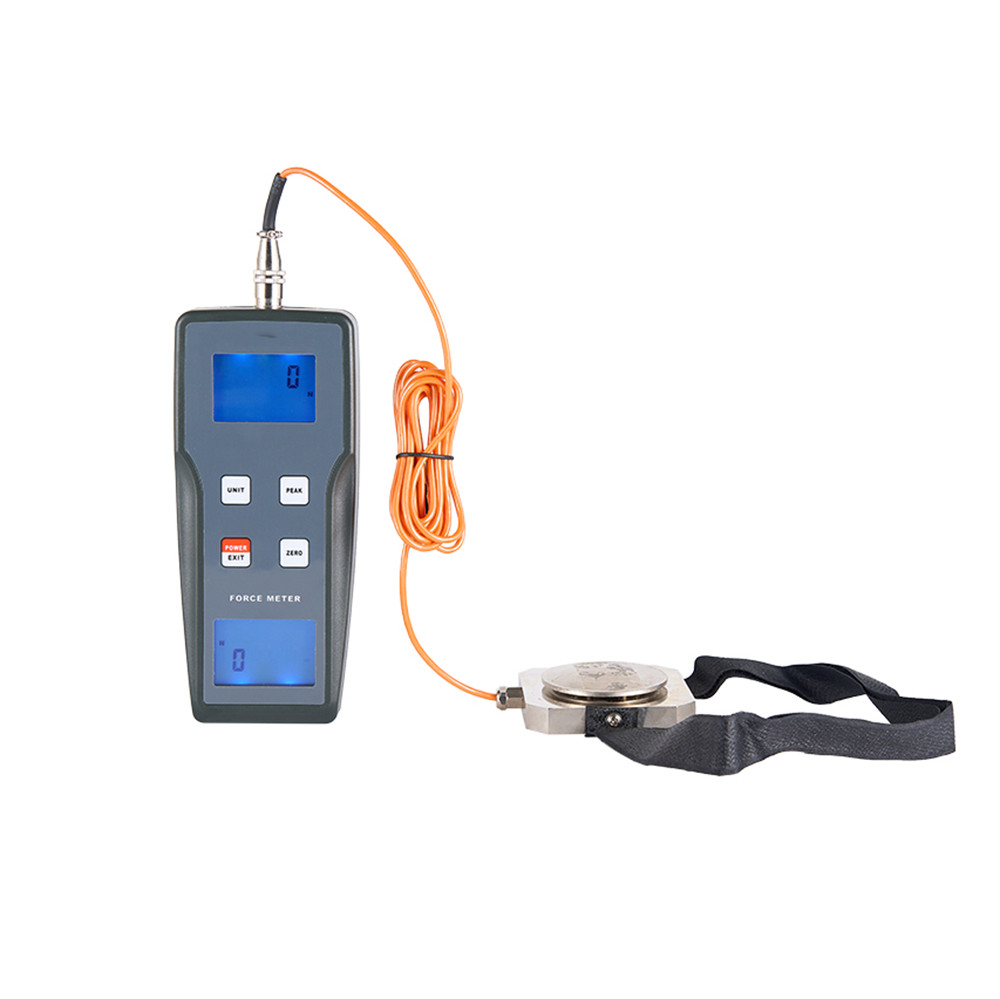 Vehicle Brake Force Meter Portable Pedal Force Handbrake Force Tester ±0.5% FS