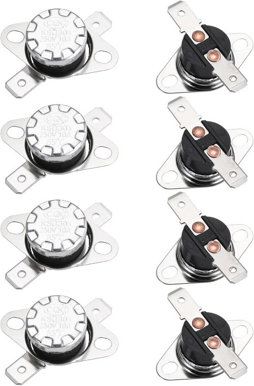 KSD301 85°C 185°F 10A Normally Closed N.C Adjustable Snap D Number of Items: 8