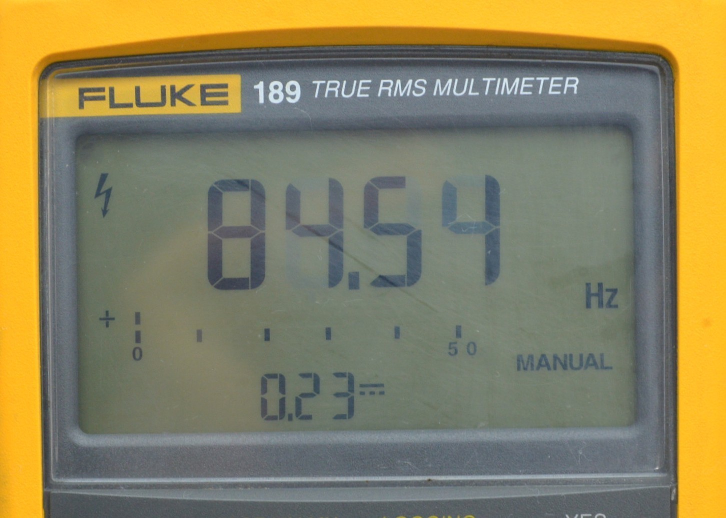 Fluke 189 True RMS Multimeter IP42 CAT IV 600V