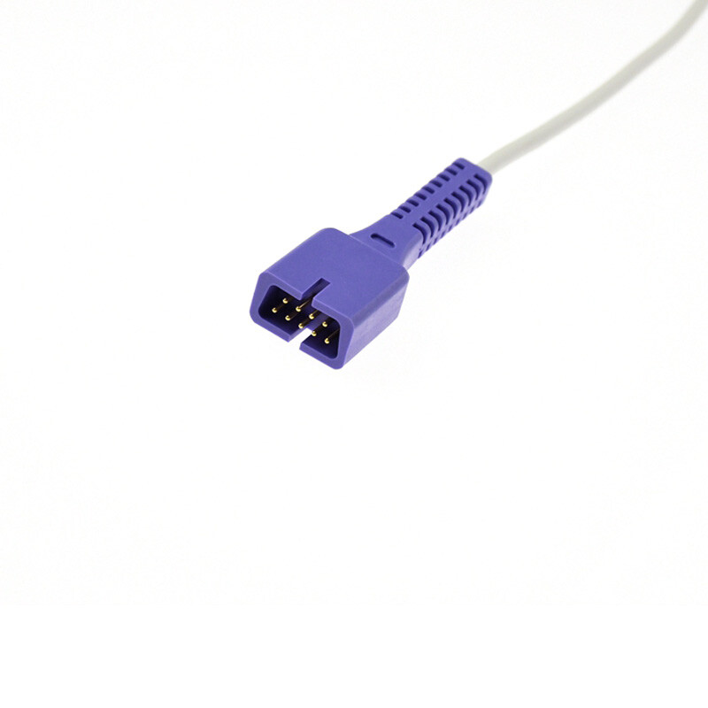 Adult Ear Clip Probe Ear Lingual SpO2 Sensor 3ft Compatible Baxter 9Pin