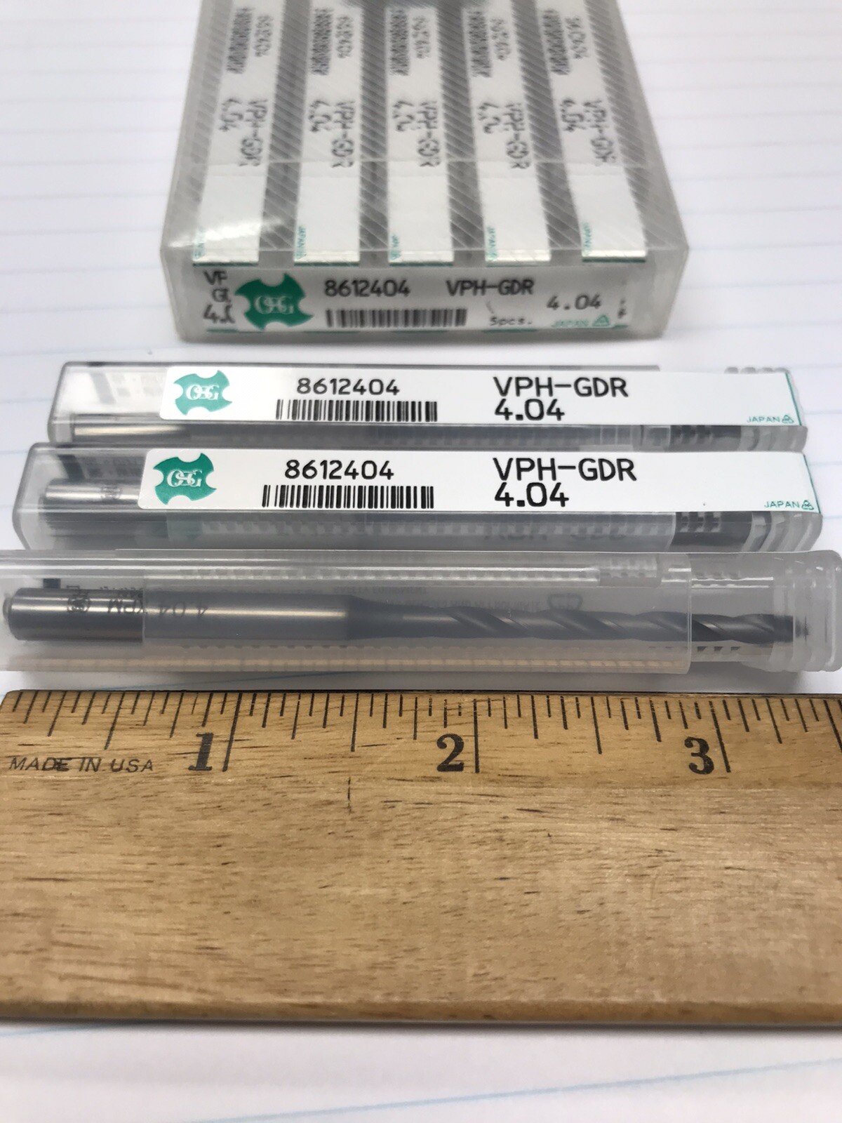 1 pc. #21 (4.04)OSG HP VPH-GDR PREMIUM JOBBERS DRILL W/TIALN COATING. (loc stk)