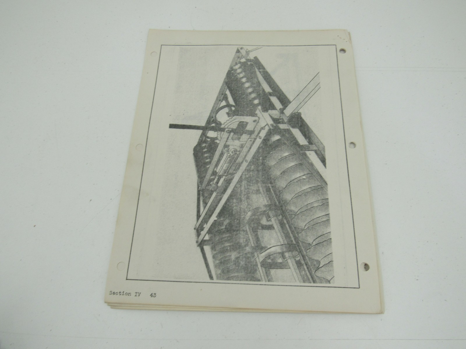 Dunham S Type Cultimulcher Set Up Instructions and Parts List Manual