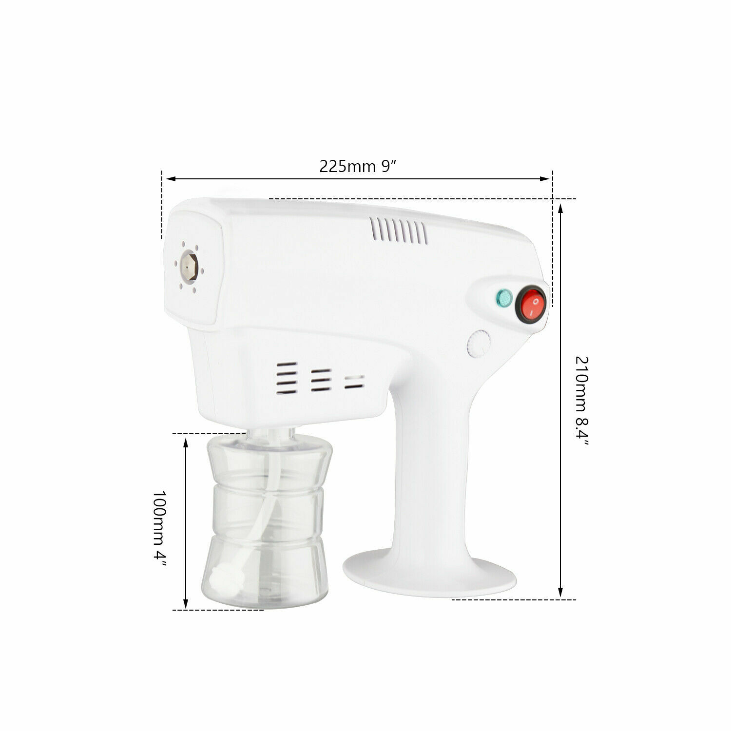 Portable Nano Sprayer Fog Machine Disinfect Anion Nano Steam Spray Gun