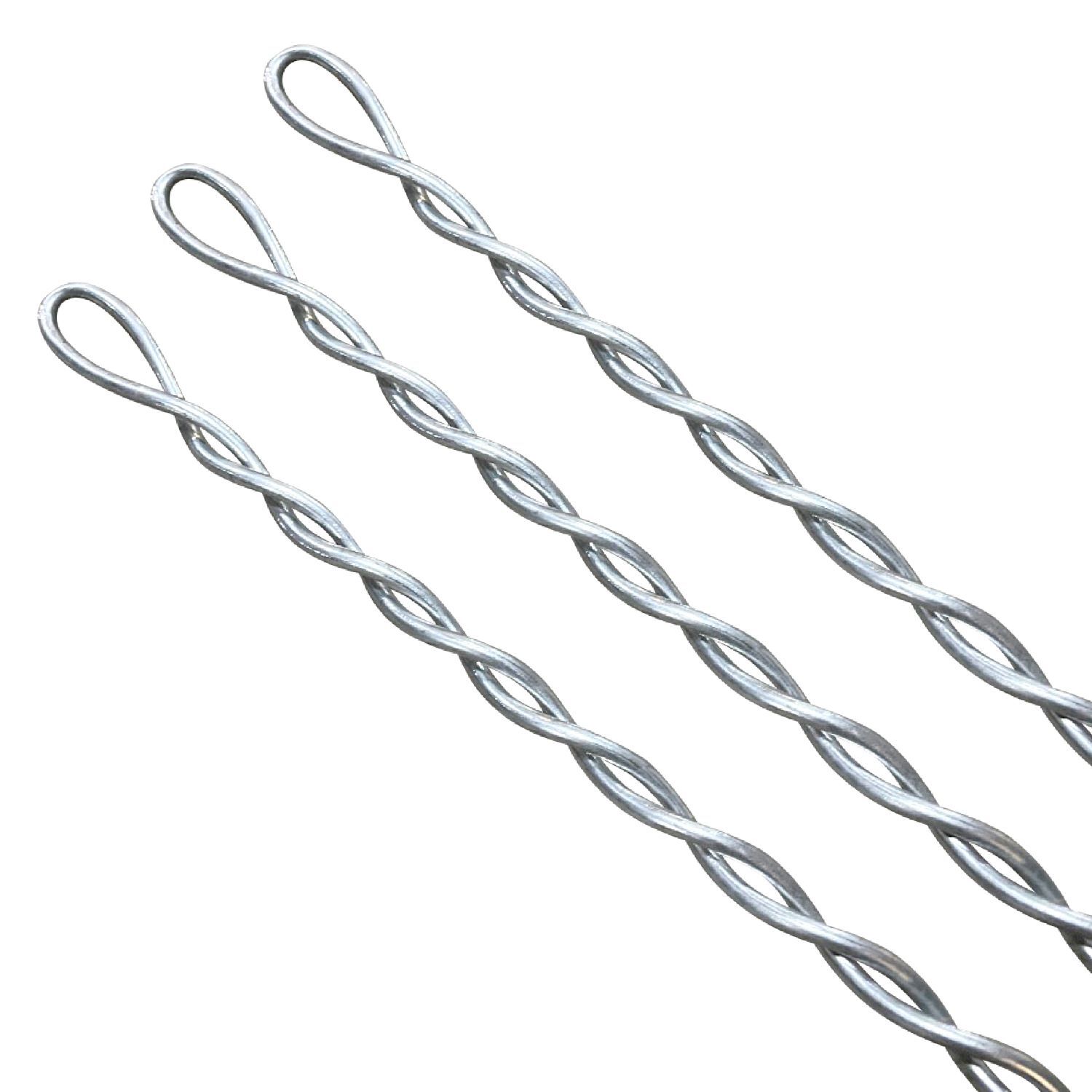 42 in. Wire Fence Stays – Class 1 Galvanized Steel – Barbed & Barbless Wire