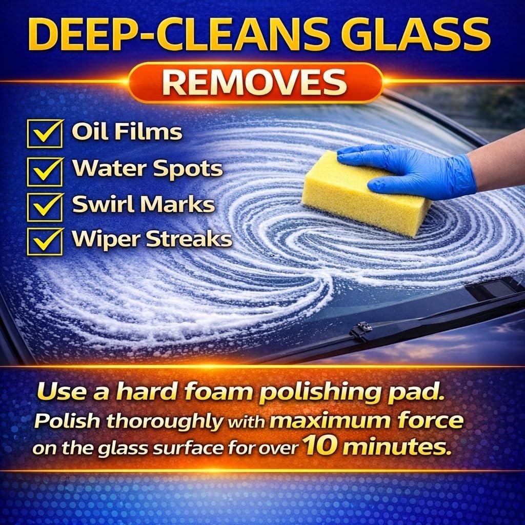 14 oz Cerium Oxide Glass Polishing Powder – Removes Scratches & Water Spots