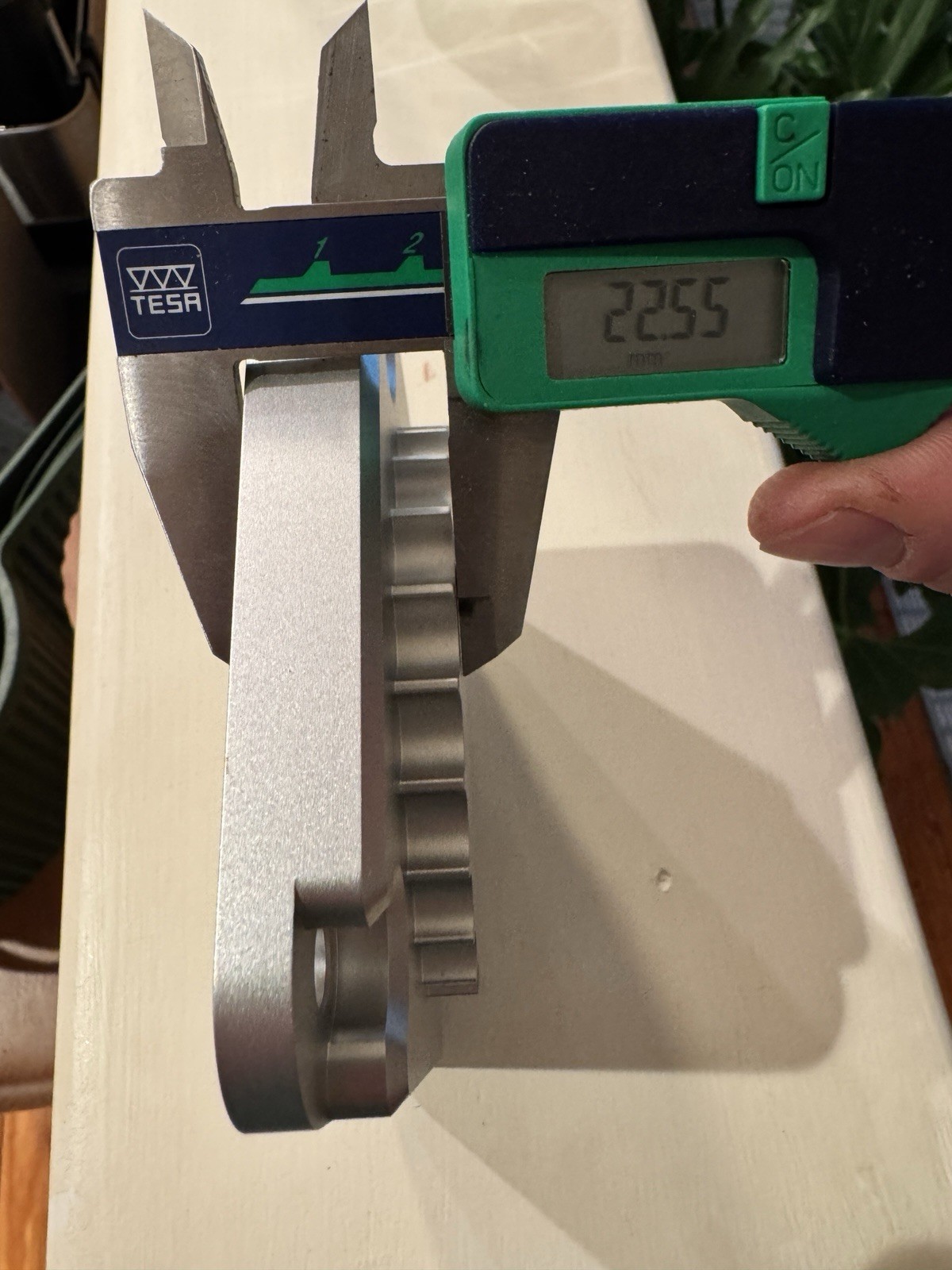 Ouster OS1 Lidar Aluminum Base Plate Mount ONLY. Rev6 Or Rev7