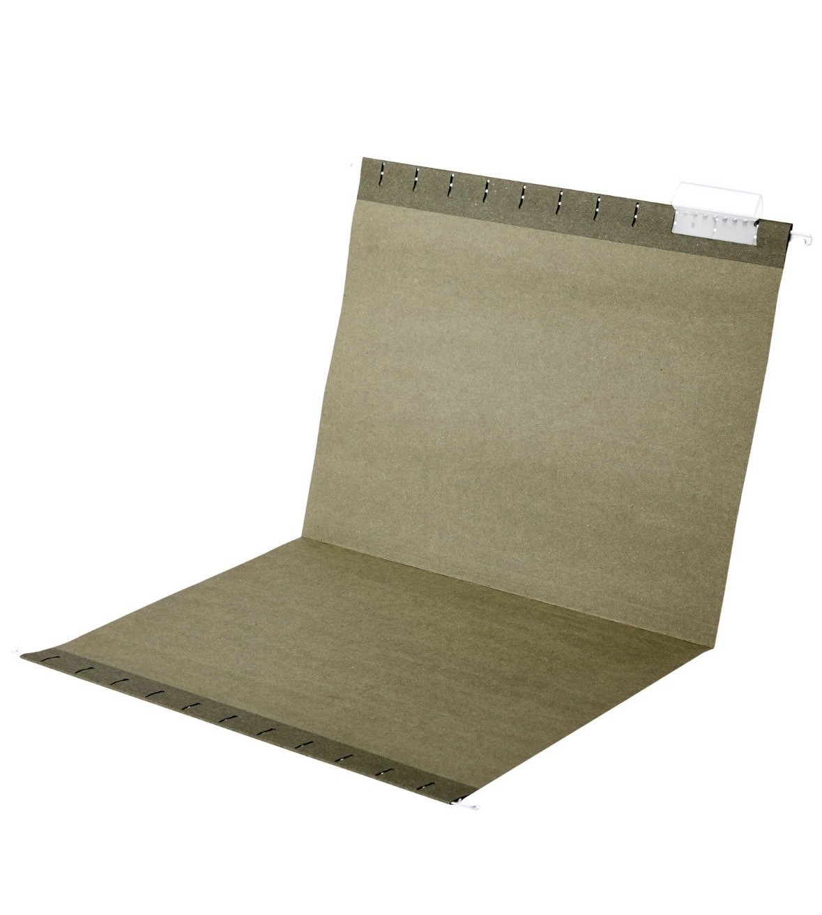Amazon Basics Hanging File Folders with Adjustable Tabs, 25 Pack, Green
