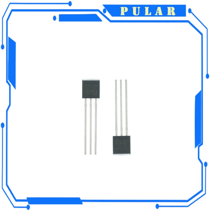 Waterproof Digital Temperature Sensor Cable 100CM DS18B20 Probe Stainless Steel