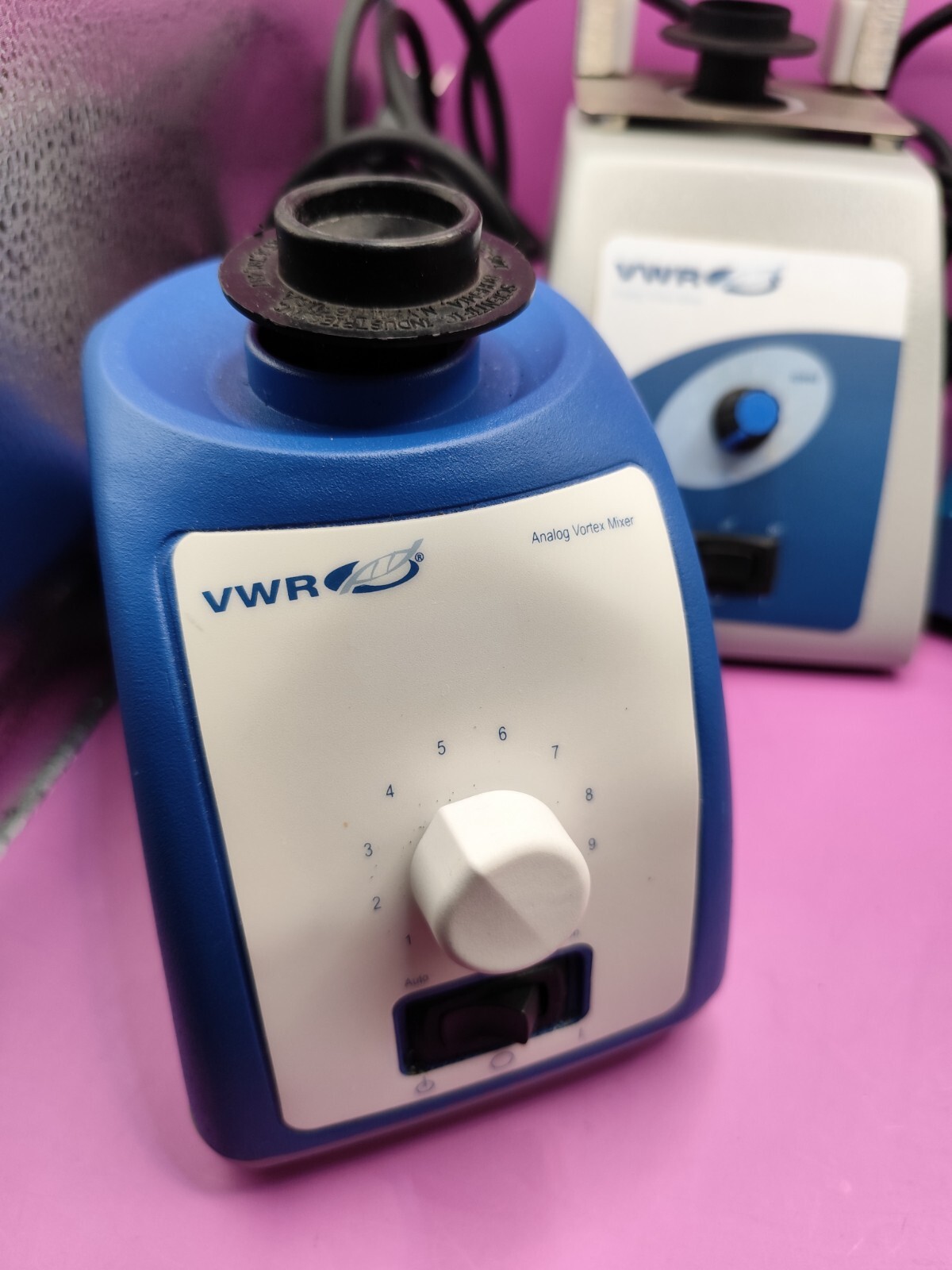 Laboratory Vortex Mixer Genie 2 VWR Fisher Biorad Benchmark TESTED WORKING