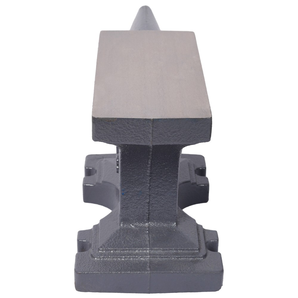 55LB(25KG) Gray Cast Iron Anvil, Square Horn & Stable Base