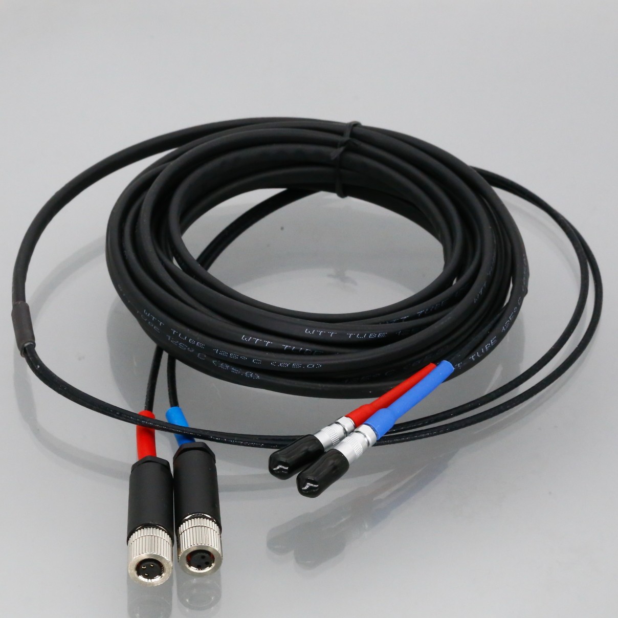 RG316 Cable 3~12M For GE Panametrics PT878 Flowmeter Transducer UTXDR 4MHz #408