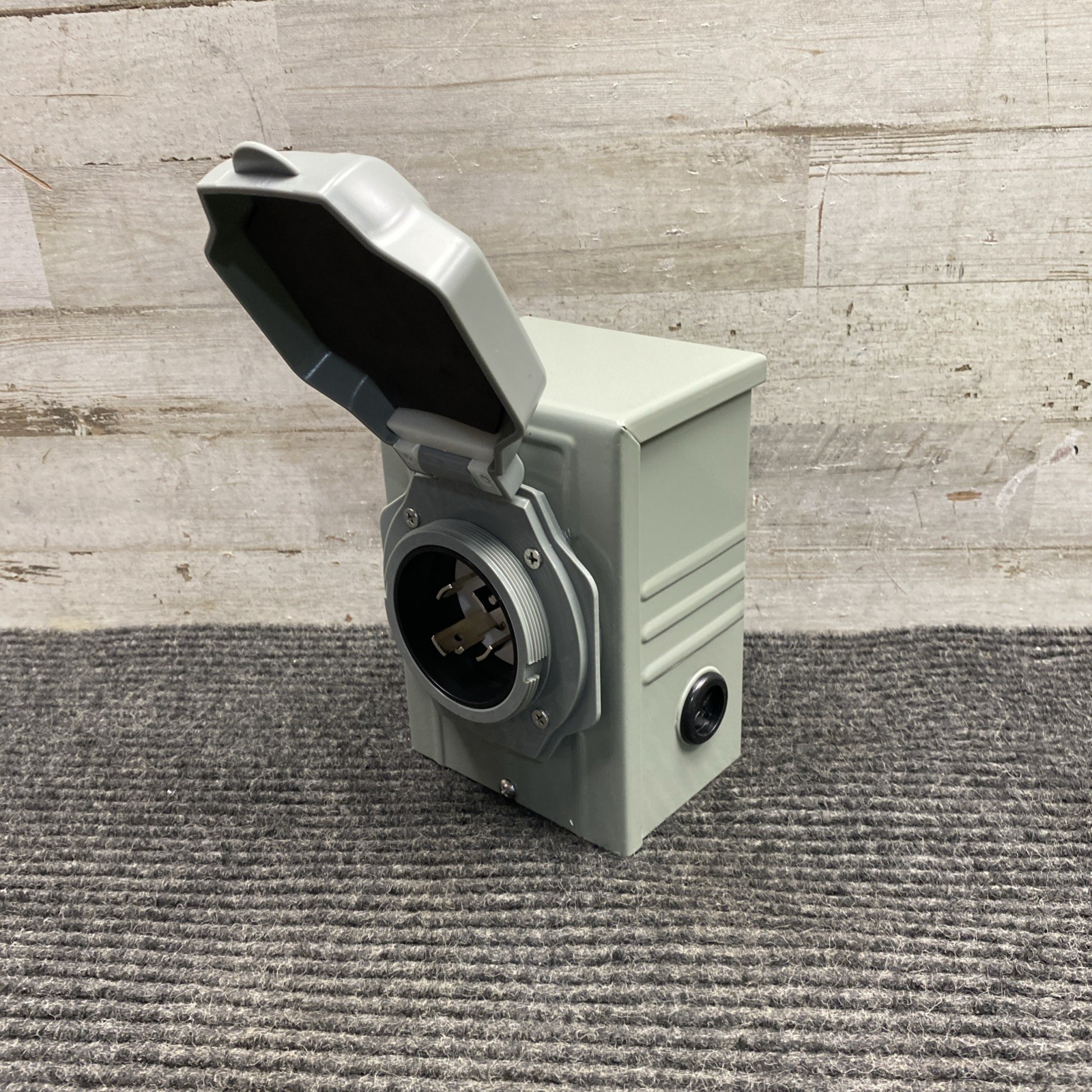 Intertek 50A Generator Power Inlet Box, 125/250V, 4000058 With Extension Cord